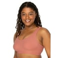 thumbnail image 1 of Fruit of the Loom Women's Built Up Seamless Wireless Comfort Bra, Style FT919PK1, Sizes S to 2X, 1 of 6