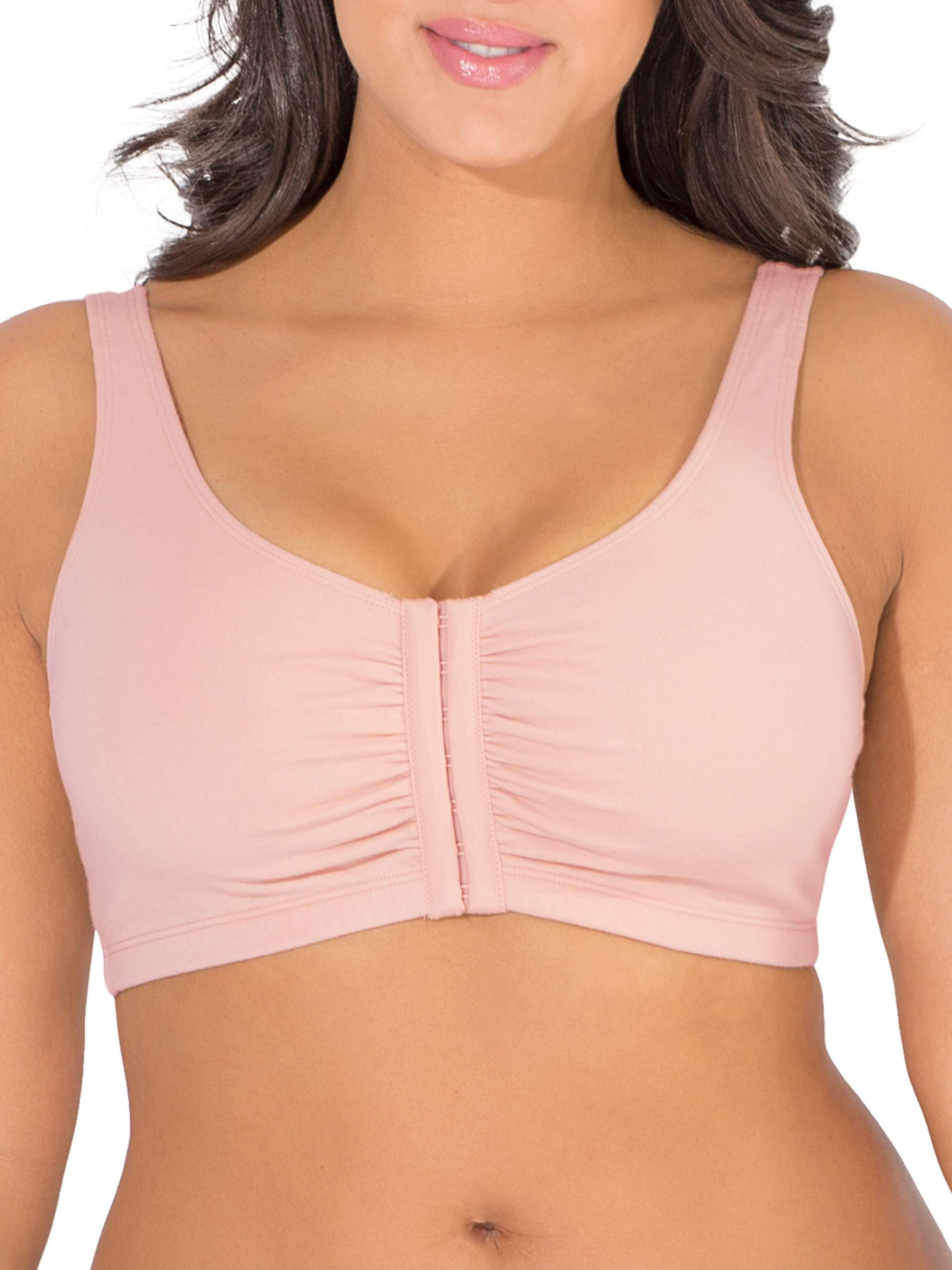 Fruit of the Loom Women's Comfort Front Close Sports Bra, Style