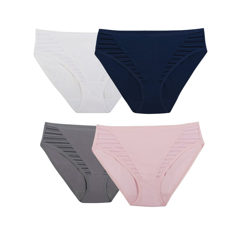 Fruit of the Loom Women's Coolblend Underwear, 4-Pack
