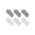 thumbnail image 1 of Fruit of the Loom Women's CoolZone Cotton Cushion No Show Tab Socks, 6 Pack, 1 of 6
