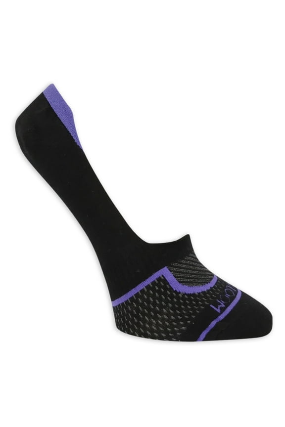 Women's CoolZone Cotton Non Slip Liner Socks, 6-Pack