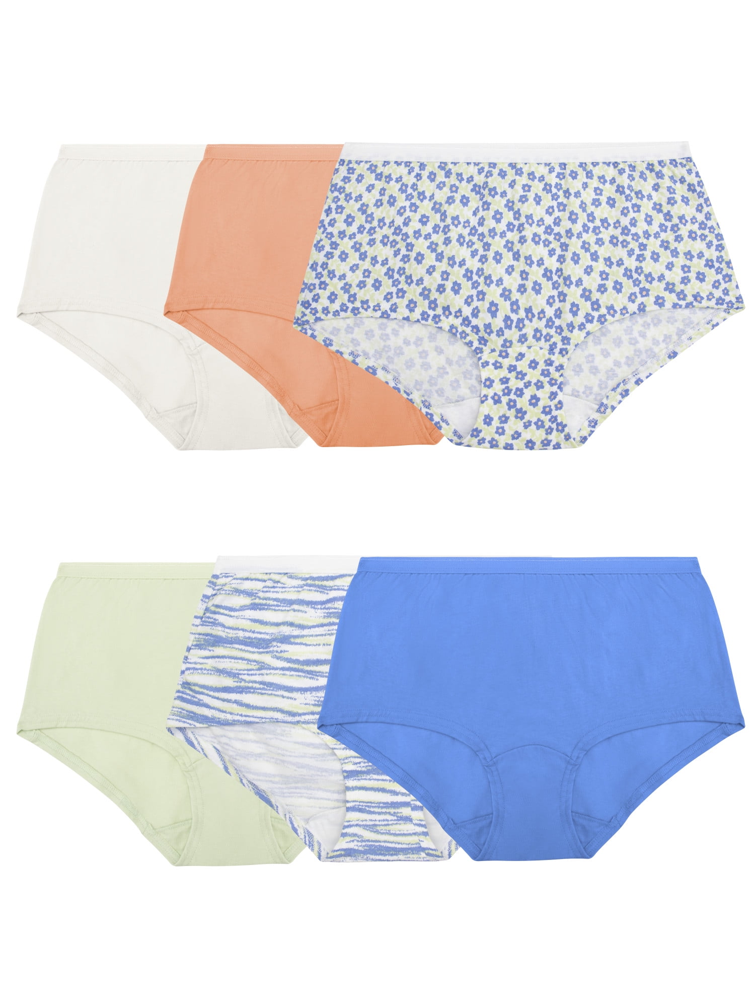 MAXX Girls Cotton Boyleg Shorties Underwear - 5/8 Pack, Sizes 6-16, Multi-Color Prints