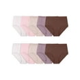 thumbnail image 1 of Fruit of the Loom Women's Cotton Brief Underwear, 10-Pack, 1 of 13