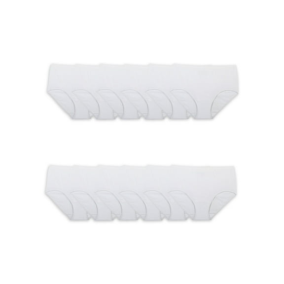 Fruit of the Loom Women's Cotton Brief Underwear, 12-Pack