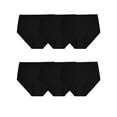 thumbnail image 1 of Fruit of the Loom Women's Cotton Brief Underwear, 6-Pack, 1 of 15