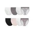 thumbnail image 1 of Fruit of the Loom Women's Cotton Hi-Cut Brief Underwear, 6+2 Bonus Pack, 1 of 8