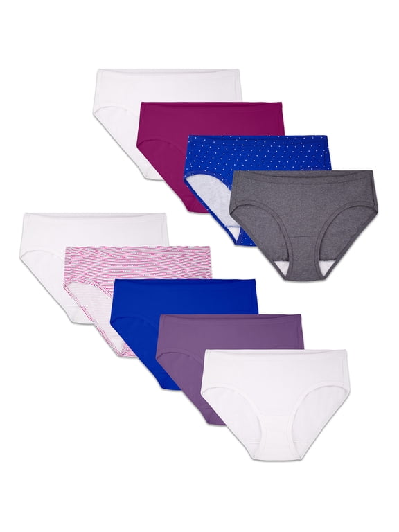 Women's Cotton Hipster Underwear, 6+3 Bonus Pack