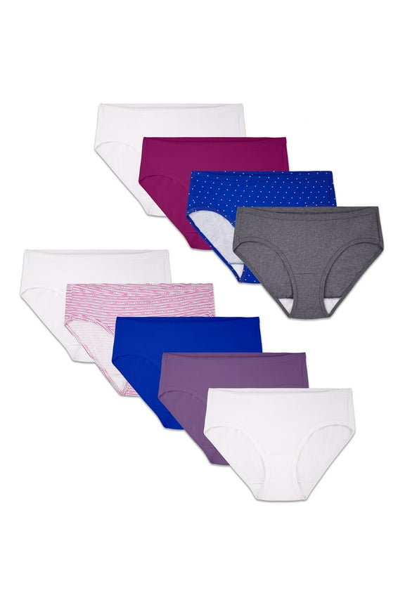 Women's Cotton Hipster Underwear, 6+3 Bonus Pack