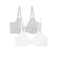 thumbnail image 1 of Fruit of the Loom Women's Cotton Stretch Extreme Comfort Bra, Style FT920, 2-Pack, 1 of 6