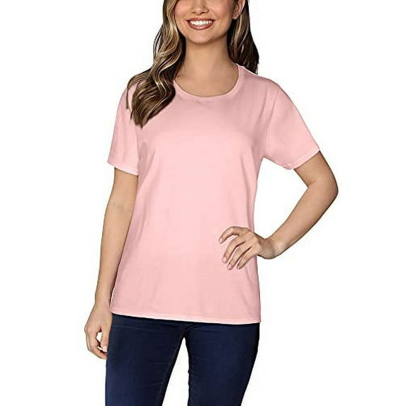 Fruit of the Loom Women's Crafted Comfort Artisan Crew T-Shirt