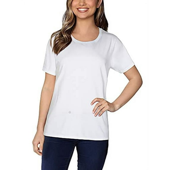 Fruit of the Loom Women's Crafted Comfort Artisan Crew T-Shirt