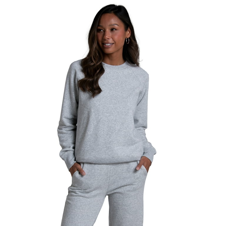Fruit of the Loom Women s Crafted Comfort Fleece Crew Sweatshirt Sizes S 2XL