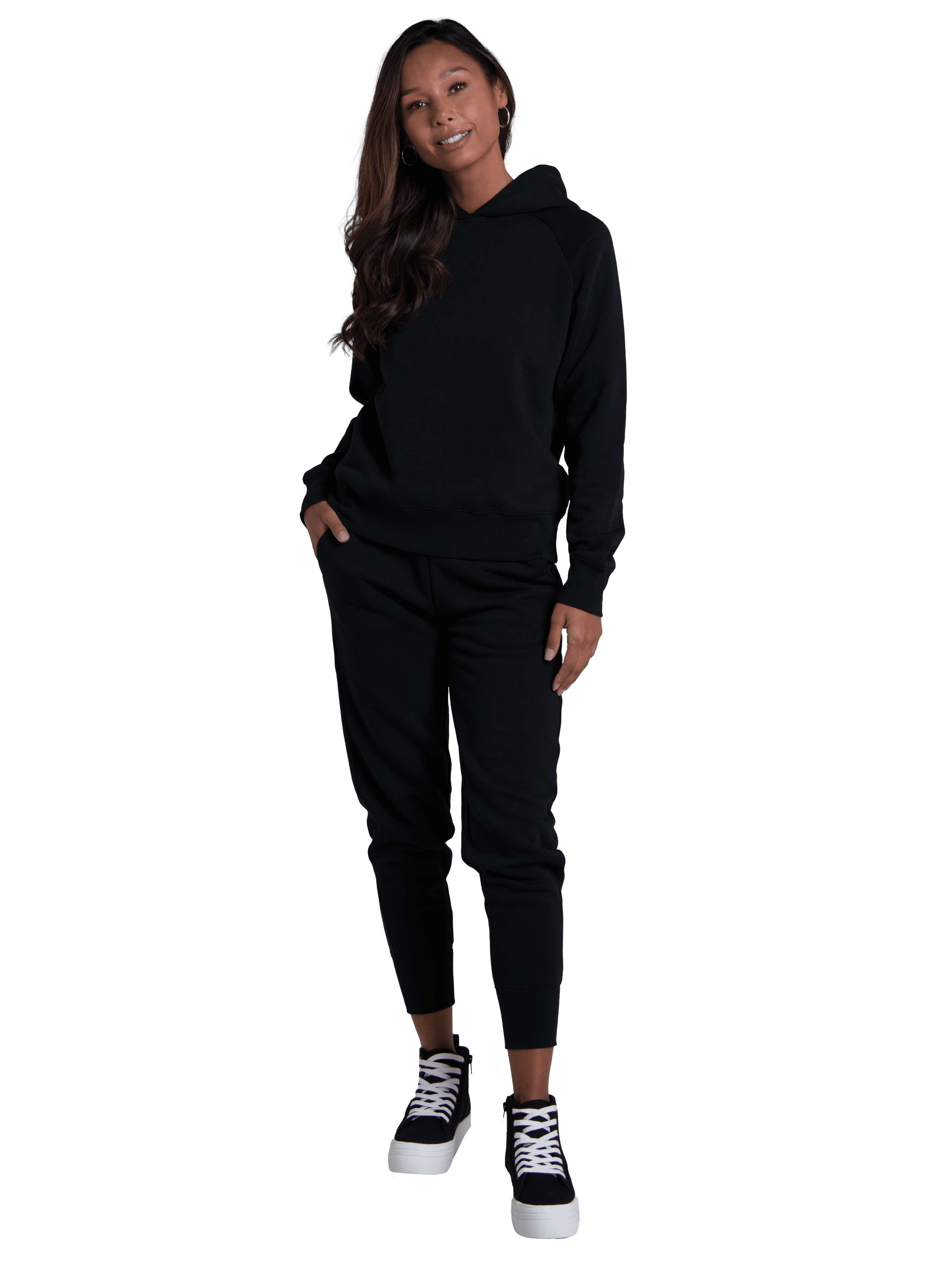 Fruit of the Loom Women's Crafted Comfort Fleece Jogger Pants, Sizes S ...