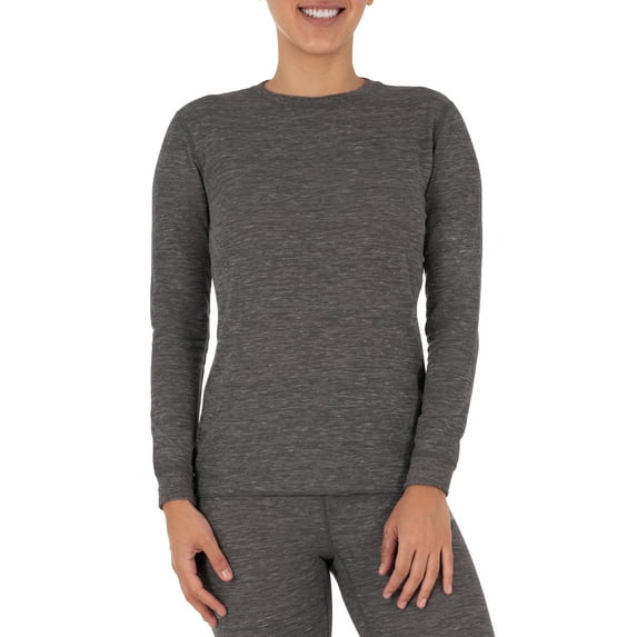 Fruit of the Loom Women's Crewneck Thermal Underwear Top