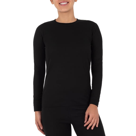Fruit of the Loom Women's Crewneck Thermal Underwear Top