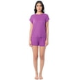 thumbnail image 1 of Fruit of the Loom Women's Dolman Top & Short Pajama Set, Sizes S-4X, 1 of 11