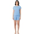 thumbnail image 1 of Fruit of the Loom Women's Dolman Top & Short Pajama Set, Sizes S-4X, 1 of 11