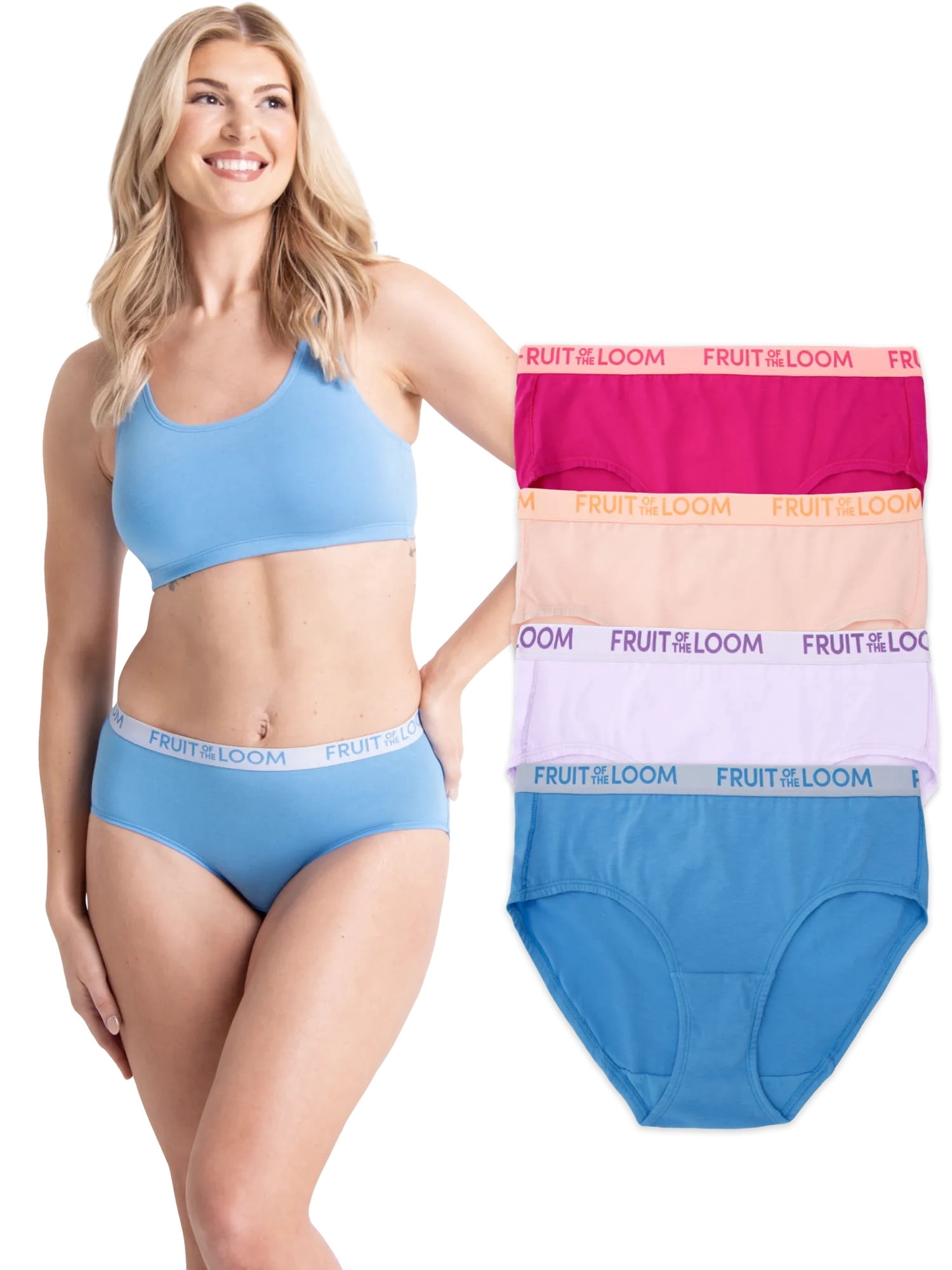 Fruit of the Loom Energize Cotton Stretch Briefs - Walmart.com
