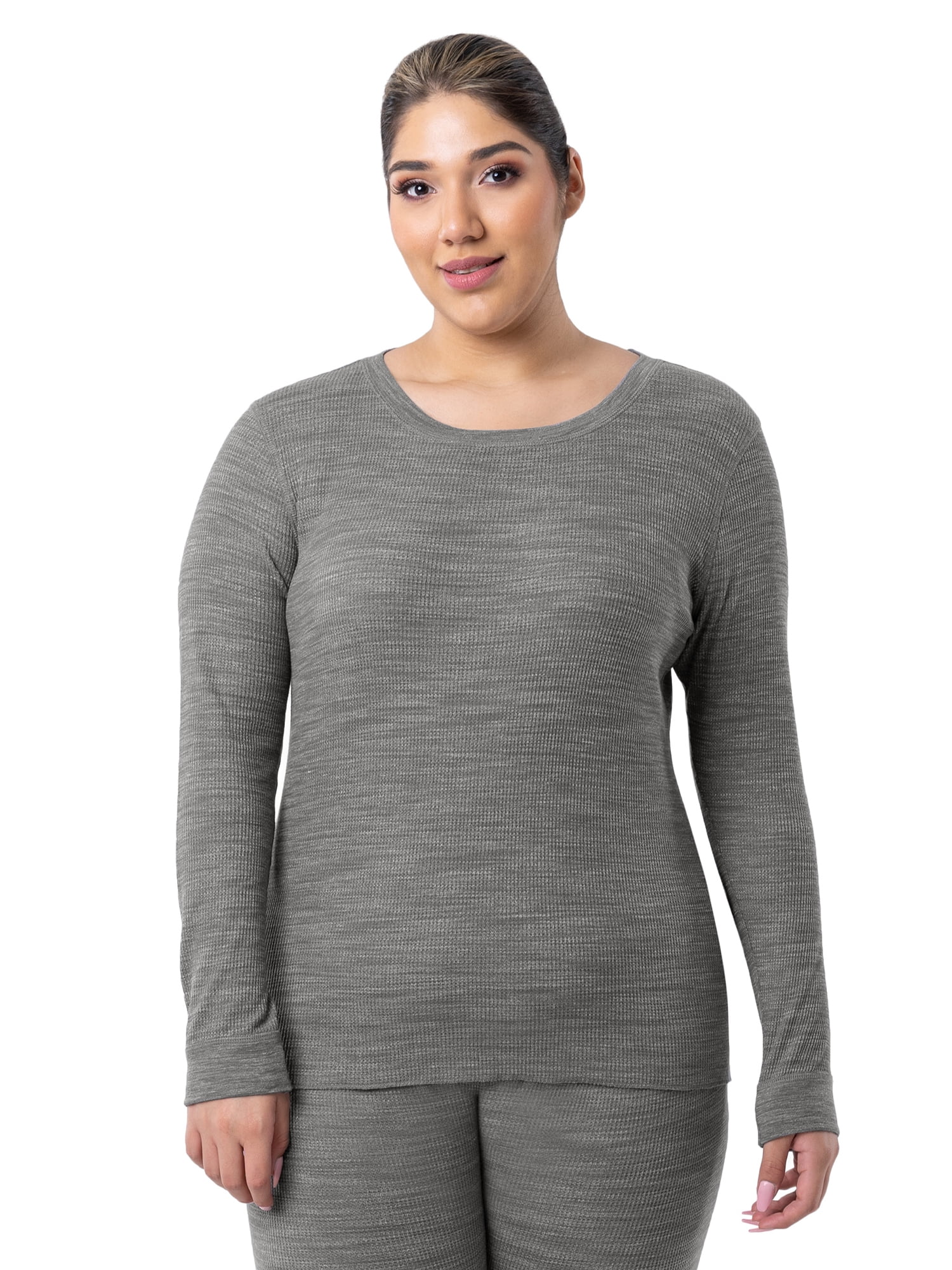 Fruit of the Loom Women's Eversoft Waffle Thermal Top, Sizes XS-XXXL ...