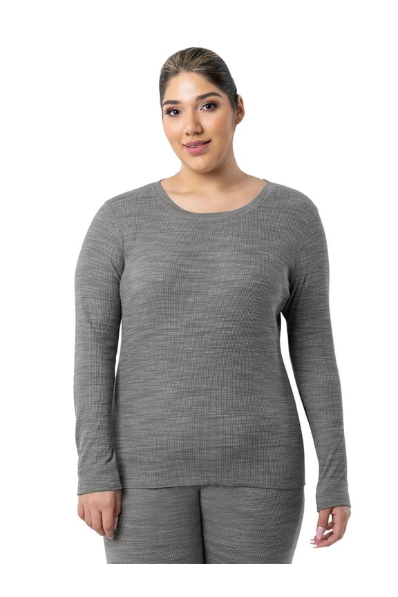 Women's Eversoft Waffle Thermal Top, Sizes XS-XXXL