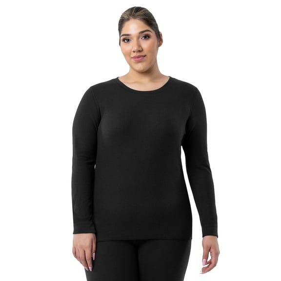 Fruit Of The Loom Women's Eversoft Waffle Thermal Top