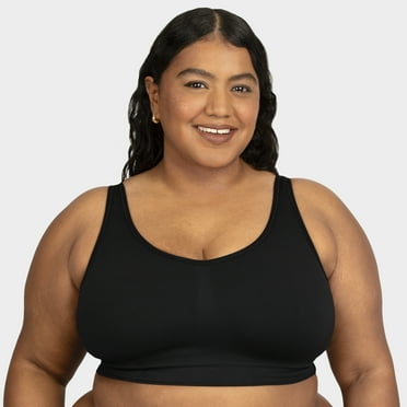 Fruit of the Loom Women's Fit for Me 360 Stretch Plus Size Supportive Seamless Bra
