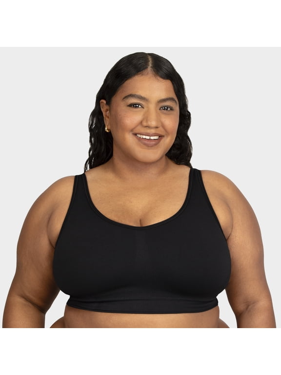 Women's Fit for Me 360 Stretch Plus Size Supportive Seamless Bra