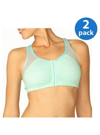 Fruit of the Loom Girls Sports Bra with Removable Pads, 2-Pack, Sizes  (28-38) 