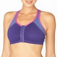 thumbnail image 1 of Fruit of the Loom Women's Front Close Racerback Sport Bra, Style FT390, 2-Pack, 1 of 1