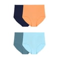 thumbnail image 1 of Fruit of the Loom Women's Getaway Collection, Cooling Mesh Brief Underwear, 4-Pack, 1 of 12
