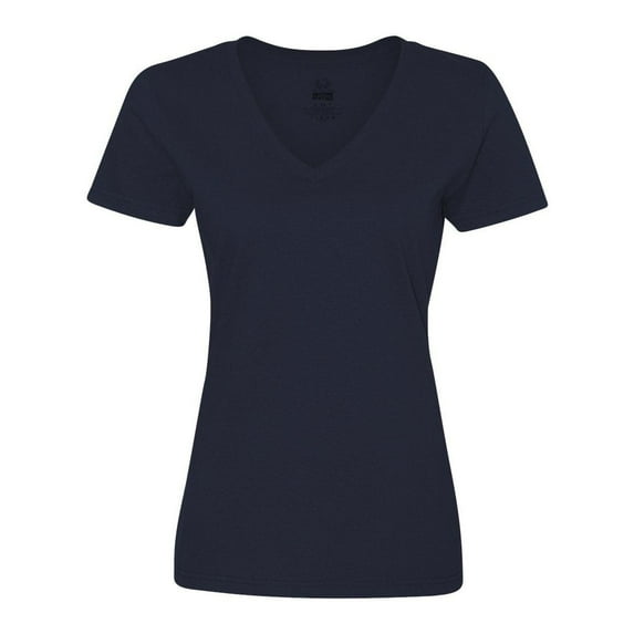 Fruit of the Loom Women's HD Cotton V-Neck T-Shirt