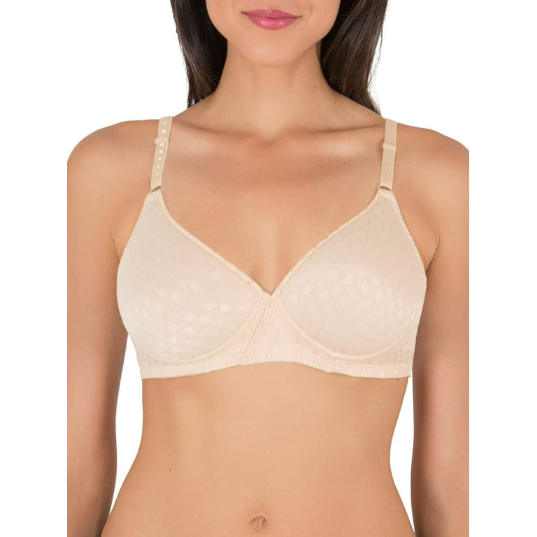 Buy Fruit of the Loom Women's Lightly Lined Wire-Free Bra, White