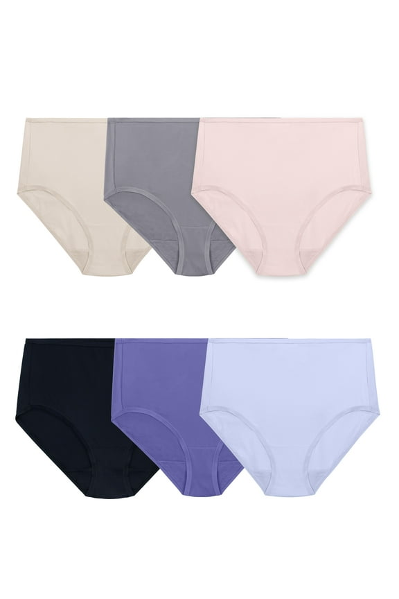 Women's Microfiber Underwear, 6-Pack