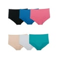 thumbnail image 1 of Fruit of the Loom Women's Microfiber Brief Underwear, 6-Pack, 1 of 6