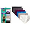 thumbnail image 1 of Fruit of the Loom Women's Microfiber Brief Underwear, 6-Pack, 1 of 6