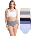 thumbnail image 1 of Fruit of the Loom Women's Microfiber Underwear, 6-Pack, 1 of 9