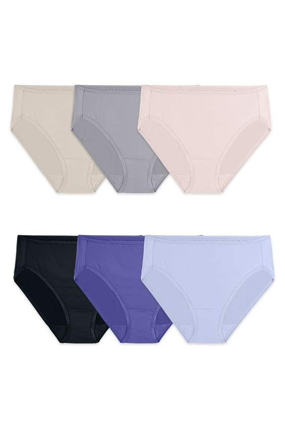 Women's Microfiber Underwear, 6-Pack