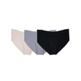 thumbnail image 1 of Fruit of the Loom Women's No Show Hipster Underwear, 3-Pack, 1 of 10