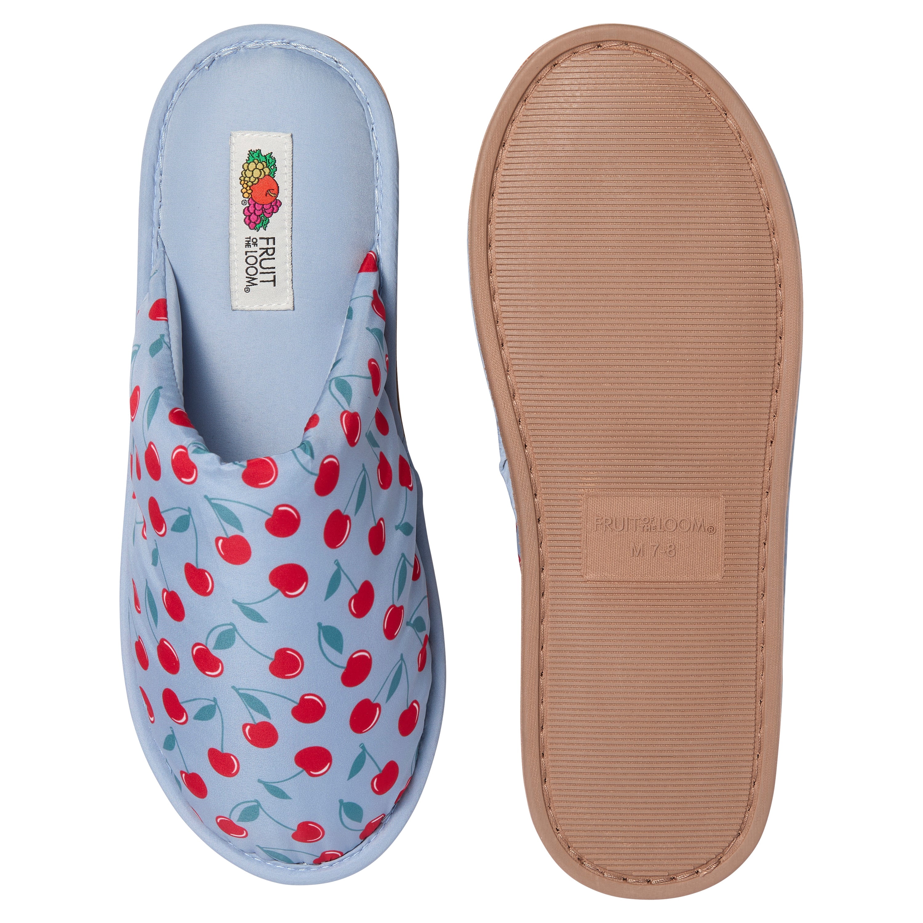 Fruit of the Loom Women's Nylon Padded Slippers