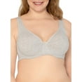 thumbnail image 1 of Fruit of the Loom Women's Plus Size Beyond Soft Cotton Unlined Underwire Bra, Style FT813, 1 of 2