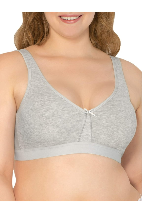 Women's Plus Size Beyond Soft Wireless Cotton Bra, Style FT811
