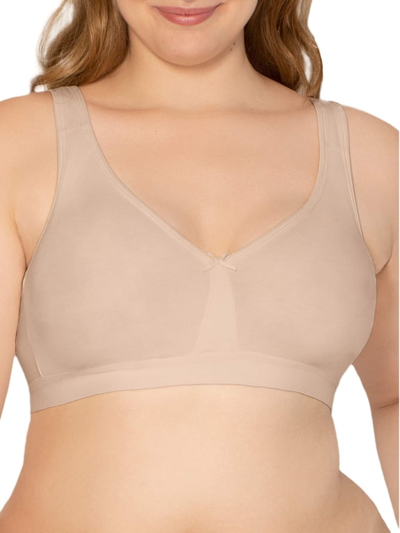 Women's Plus Size Beyond Soft Wireless Cotton Bra, Style FT811