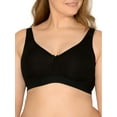 thumbnail image 1 of Fruit of the Loom Women's Plus Size Beyond Soft Wireless Cotton Bra, Style FT811, 1 of 4