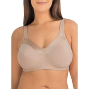 Fruit of the Loom Women's Plus Size Wirefree Bra, Style 96715, Sizes 36C to 44D