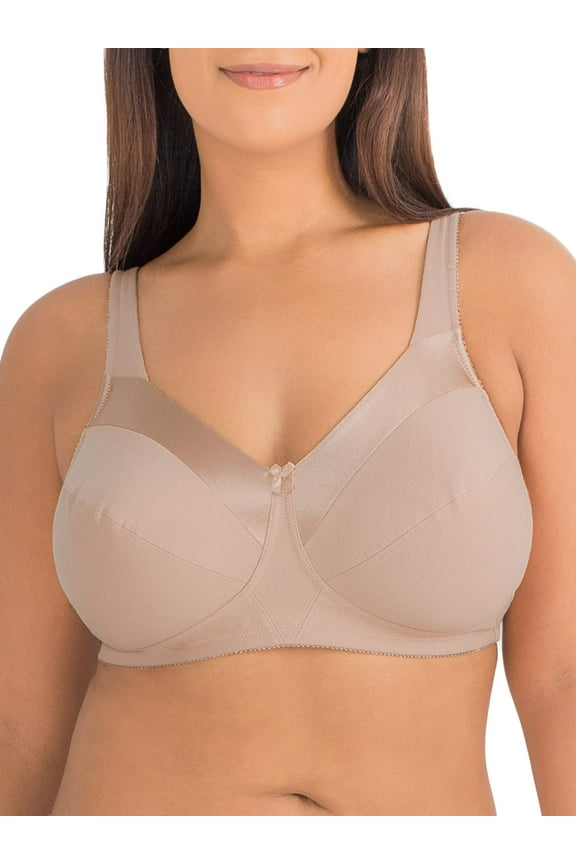 Women's Plus Size Wirefree Bra, Style 96715, Sizes 36C to 44D
