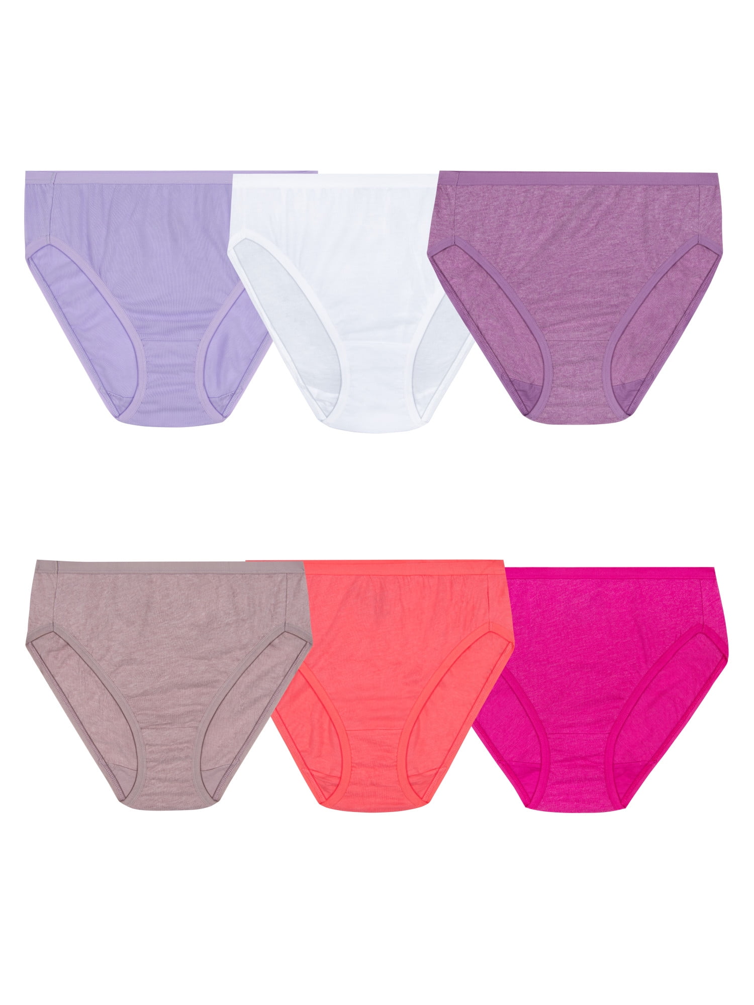 Fruit of the Loom Women's Premium Underwear (Ultra Soft & Breathable),  Breathable - Bikini - Basic Assorted, 5 : : Clothing, Shoes &  Accessories