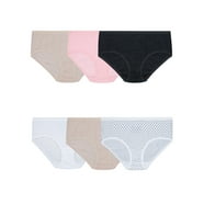 Hanes Women's Nylon Brief Panties, 6-Pack - Walmart.com