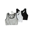 thumbnail image 1 of Fruit of the Loom Women's Racerback Style Cotton Sports Bra, 3-Pack, Style-9012, 1 of 8