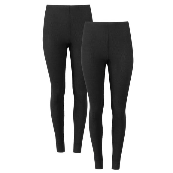 Fruit of the Loom Women's Recycled Waffle Thermal Bottom 2PK, Sizes XS-4XL