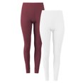 thumbnail image 1 of Fruit of the Loom Women's Recycled Waffle Thermal Bottom 2PK, Sizes XS-4XL, 1 of 14